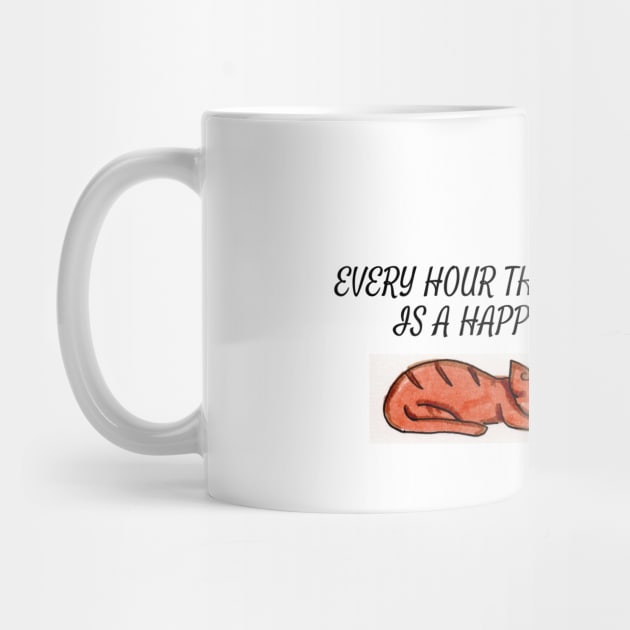 Every Hour That is a Nap is a Happy Hour by ConidiArt